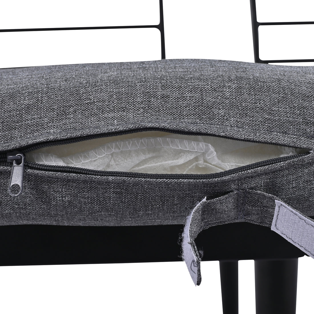 6 Piece Outdoor Sectional Sofa Set With Round Nesting Coffee Tables And Seating Sofa With Cushions For Patio, Porch And Garden Grey Grey Iron