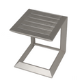 All aluminum outdoor coffee table