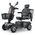 S500 Black Heavy Duty Mobility Scooter Black Metal