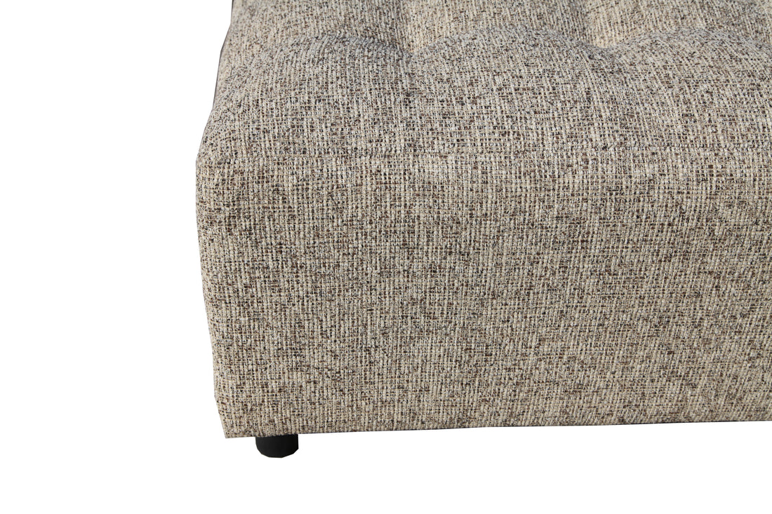 Outdoor Modular Sofa, With Aluminum Structure, Support Cushion And Back Cushion Cover Removable, Fade Resistant, Waterproof Sofa Cover Included,Light Brown The Ratebased On A Single Piece 2Unit Light Brown Aluminium 2 Seat