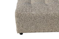 Outdoor Modular Sofa, With Aluminum Structure, Support Cushion And Back Cushion Cover Removable, Fade Resistant, Waterproof Sofa Cover Included,Light Brown The Ratebased On A Single Piece 2Unit Light Brown Aluminium 2 Seat