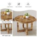 A Modern And Practical Circular Dining Table. Made Of Mdf Tabletop And Wooden Mdf Table Legs. Modern Medieval Style Dining Chair Set. A Set Of 6 Brown Cushioned Chairs. Ct 403 B0502A Natural Wood Mdf