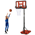 Use For Outdoor Height Adjustable 4.8 To 7.7Ft Basketball Hoop 44 Inch Backboard Portable Basketball Goal System With Stable Base And Wheels Balls Sports Transparent Garden & Outdoor Sporty Iron