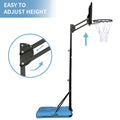 Use For Outdoor Height Adjustable 4.8 To 7.7Ft Basketball Hoop 44 Inch Backboard Portable Basketball Goal System With Stable Base And Wheels Balls Sports Transparent Garden & Outdoor Sporty Iron