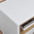 Single Drawer Bedside Table, Modern Style Bedside Table, Wooden Bedside Table, Bedside Table With Drawer, Side Table With Drawer, Compact Bedside Table, Nordic Style Bedside Table White Solid Wood Mdf