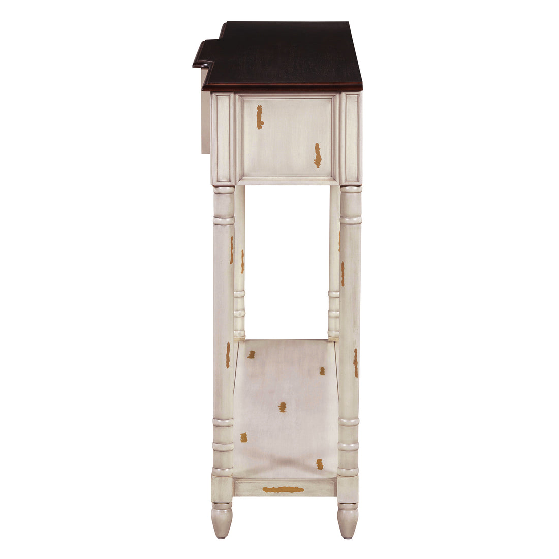 Console Table Sofa Table With Drawers For Entryway With Projecting Drawers And Long Shelf Beige, Old Sku: Wf189574Aad Beige Solid Wood Mdf