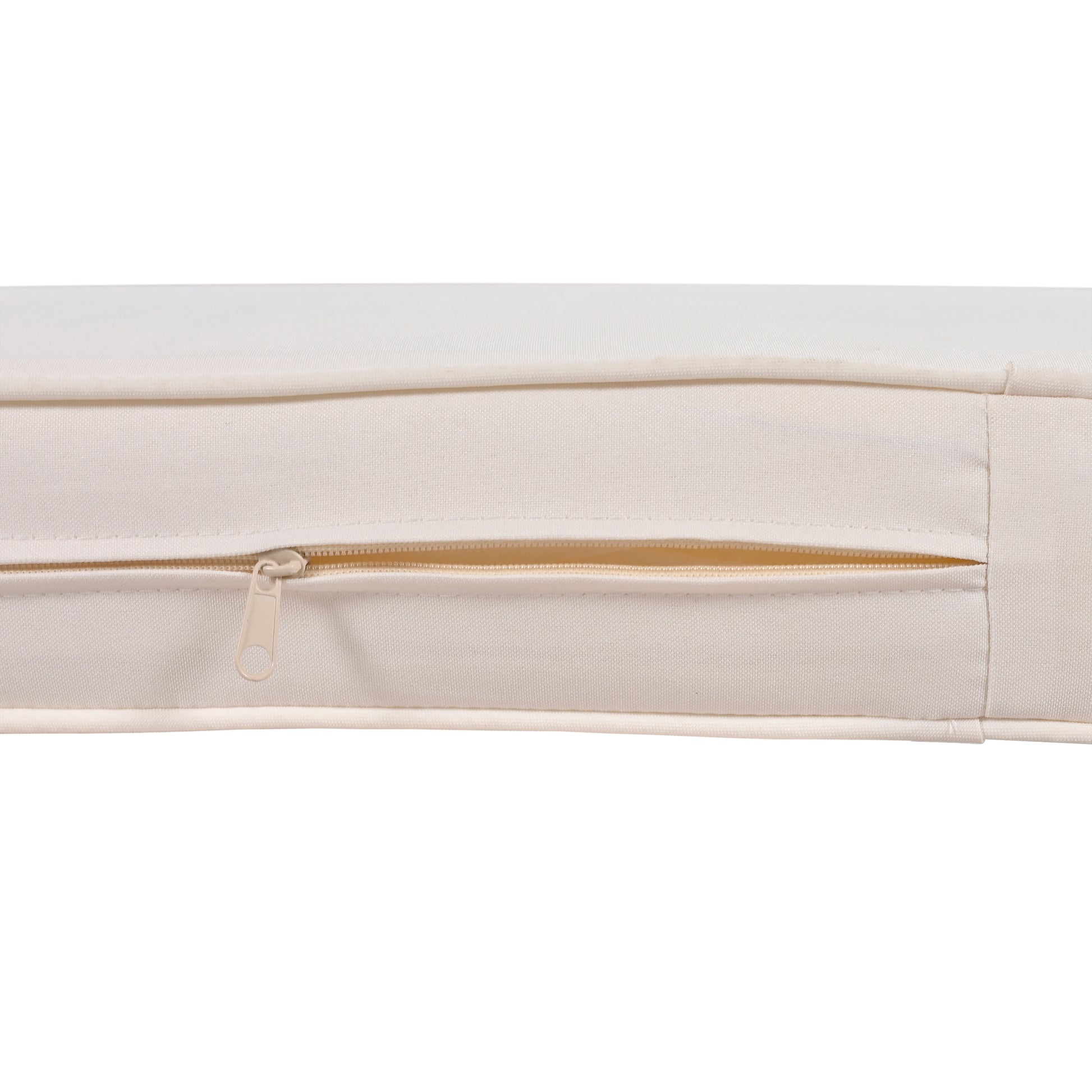 4 Piece Patio Conversation Set, Solid Wood Loveseat, 2 Chairs And Table, Outdoor Conversation Group With Cushions For Backyard, Poolside, Garden Beige Cushion Natural Rope Beige Natural Woven Rope