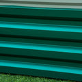 Outsunny Raised Garden Bed, 4' X 2' X 1' Galvanized Planter Box Raised Bed For Vegetables, Flowers, Plants And Herbs, Green Green Steel