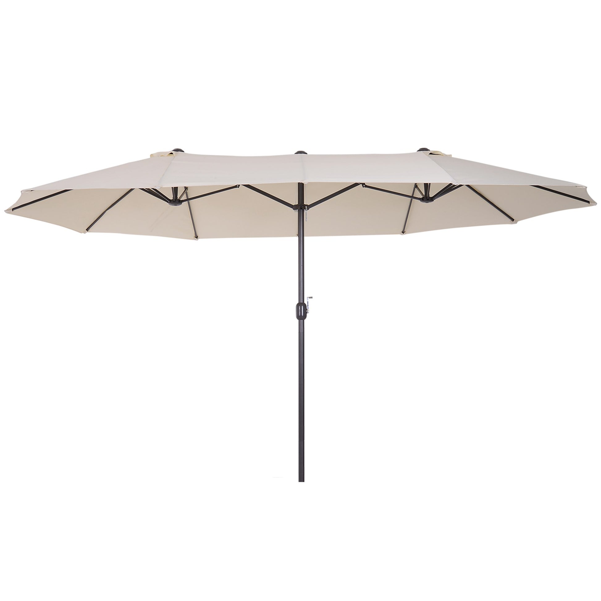 15ft patio umbrella double-sided Outsunny Extra Large 15Ft Patio Umbrella, Double Sided Outdoor Umbrell