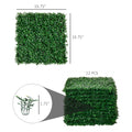 Outsunny Grass Wall Panels, 20