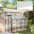 Outsunny 14 Piece Pack Of Polycarbonate Greenhouse Panels, 4' X 2' X 0.16