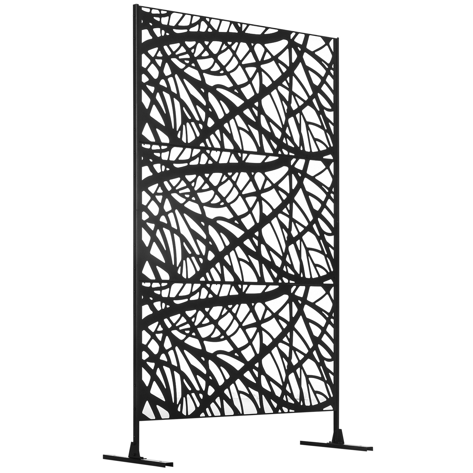 Outsunny Decorative Outdoor Privacy Screen, See