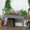 Outsunny Raised Garden Bed With Legs, 48