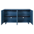 Modern Style Sideboard with Superior Storage navy blue-dining room-adjustabel shelves-mdf