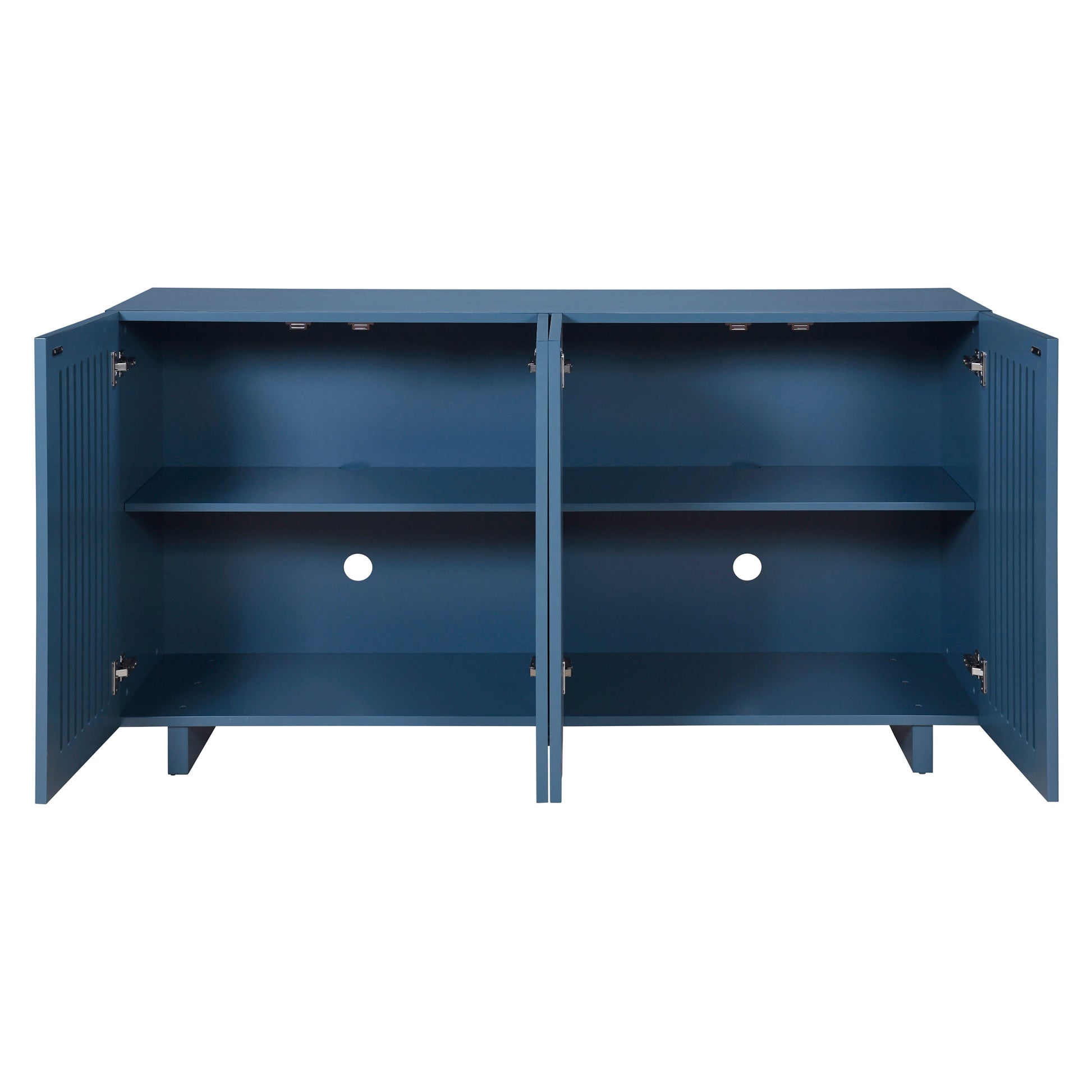 Modern Style Sideboard with Superior Storage navy blue-dining room-adjustabel shelves-mdf