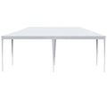 Outsunny 10' X 20' Large Party Tent, Events Shelter Canopy Gazebo With 4 Removable Side Walls, Shade Shelter For Weddings, White White Steel