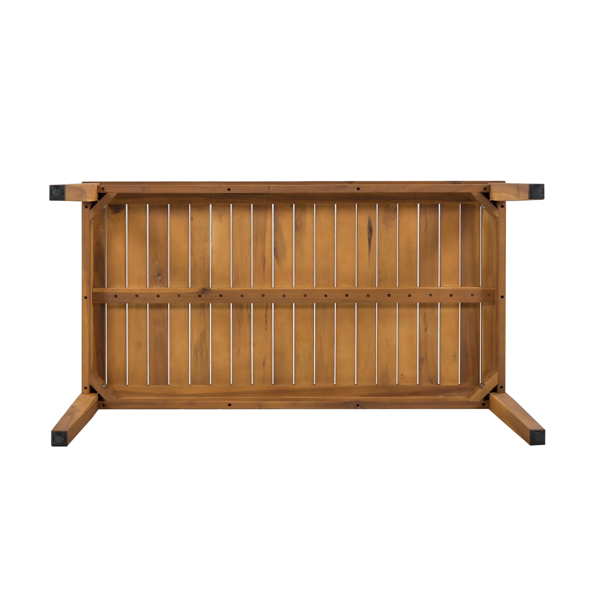 4 Piece Patio Conversation Set, Solid Wood Loveseat, 2 Chairs And Table, Outdoor Conversation Group With Cushions For Backyard, Poolside, Garden Beige Cushion Natural Rope Beige Natural Woven Rope