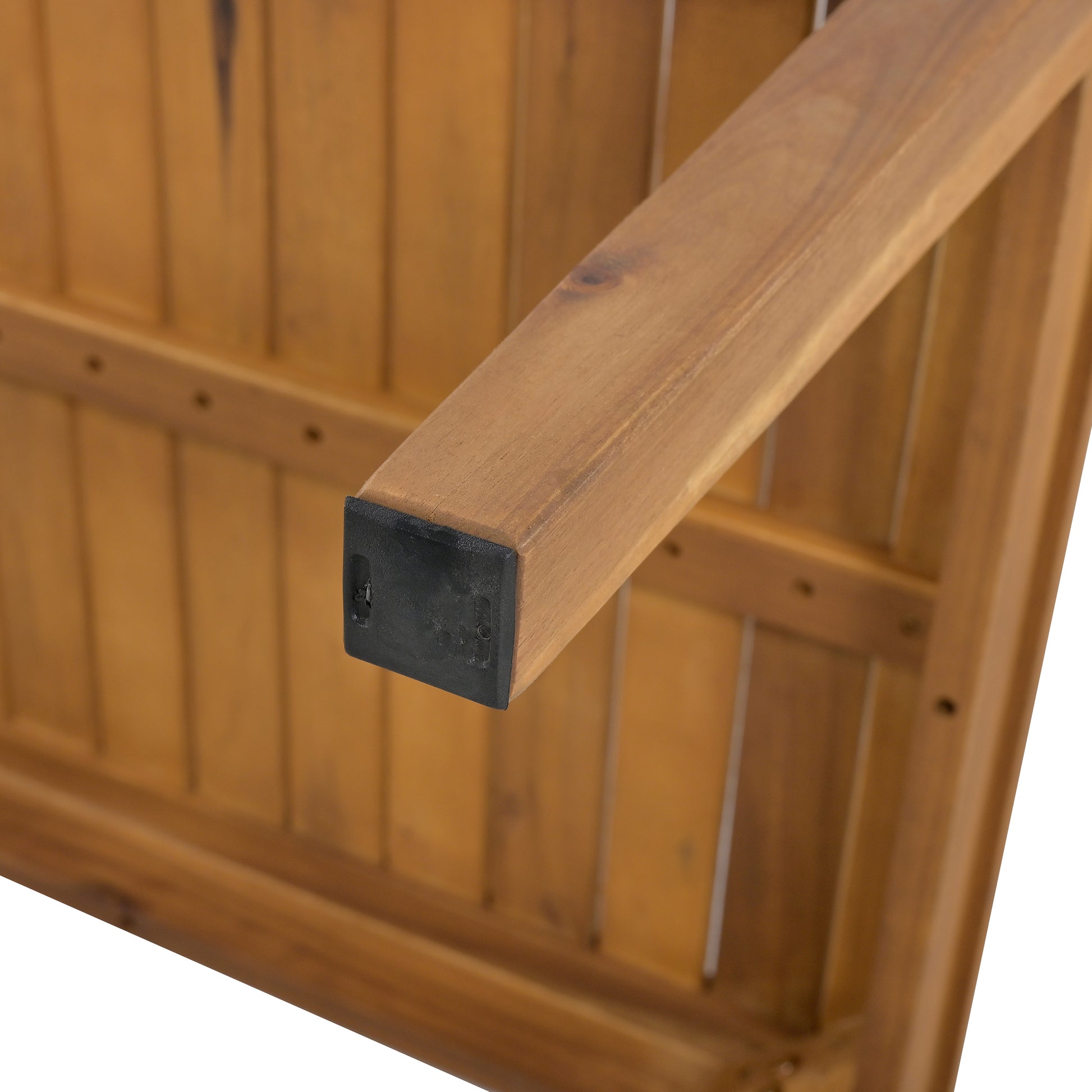 4 Piece Patio Conversation Set, Solid Wood Loveseat, 2 Chairs And Table, Outdoor Conversation Group With Cushions For Backyard, Poolside, Garden Beige Cushion Natural Rope Beige Natural Woven Rope