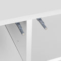 High Glossy Coffee Table With 2 Drawers Have Rgb Led Light With Buletooth Control White White Primary Living Space Rosewood Square Drawers Coffee & End Tables Lacquered Particle Board