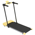 Treadmills For Home, Treadmill With Led For Walking & Running Yellow Iron