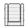 8 Panels Heavy Duty Metal Playpen With Door,31.7