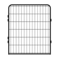 12 Panels Heavy Duty Metal Playpen With Door,31.7