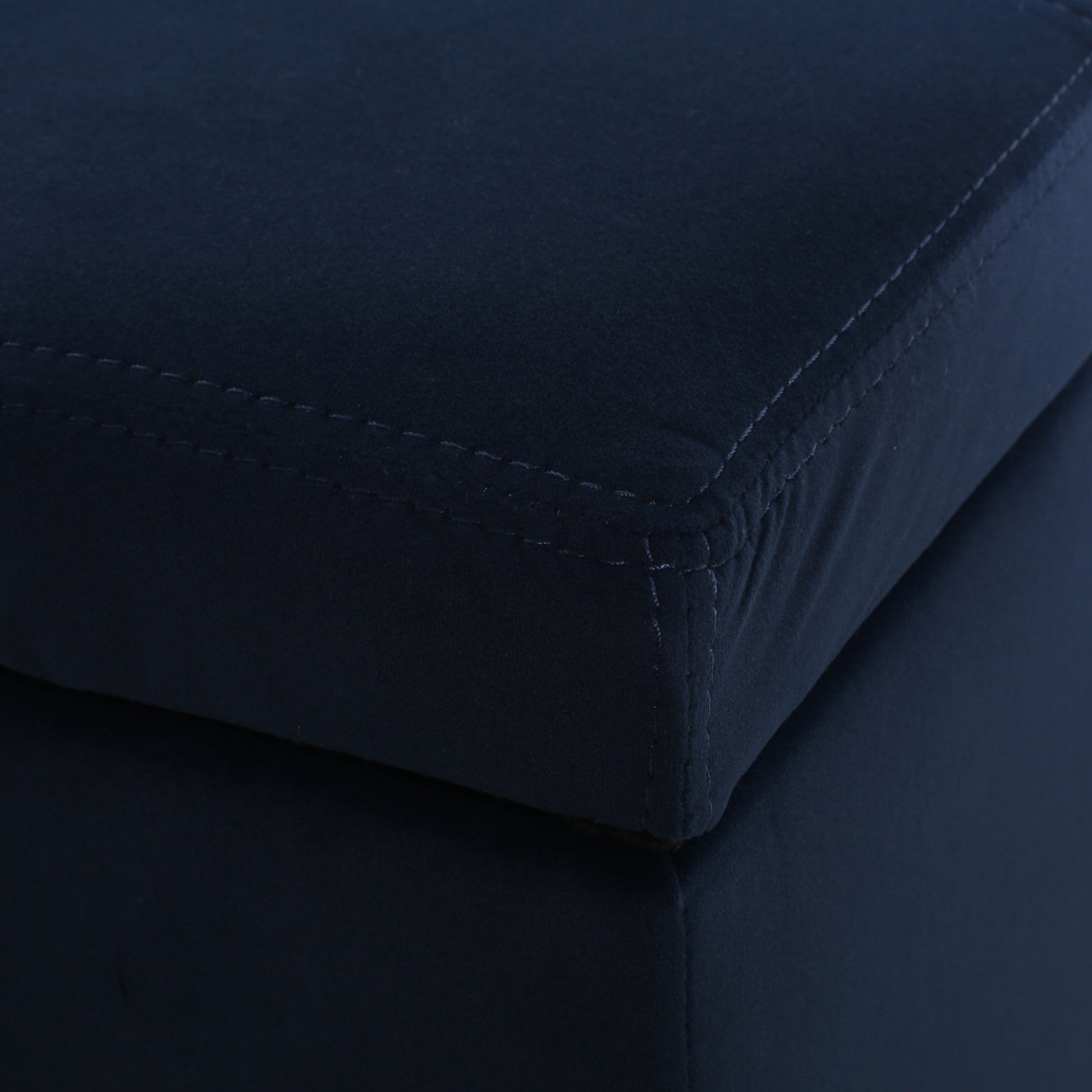 Glouster Storage Ottoman V2 Dark Blue Altay Velvet