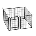 8 Panels Heavy Duty Metal Playpen With Door,31.7