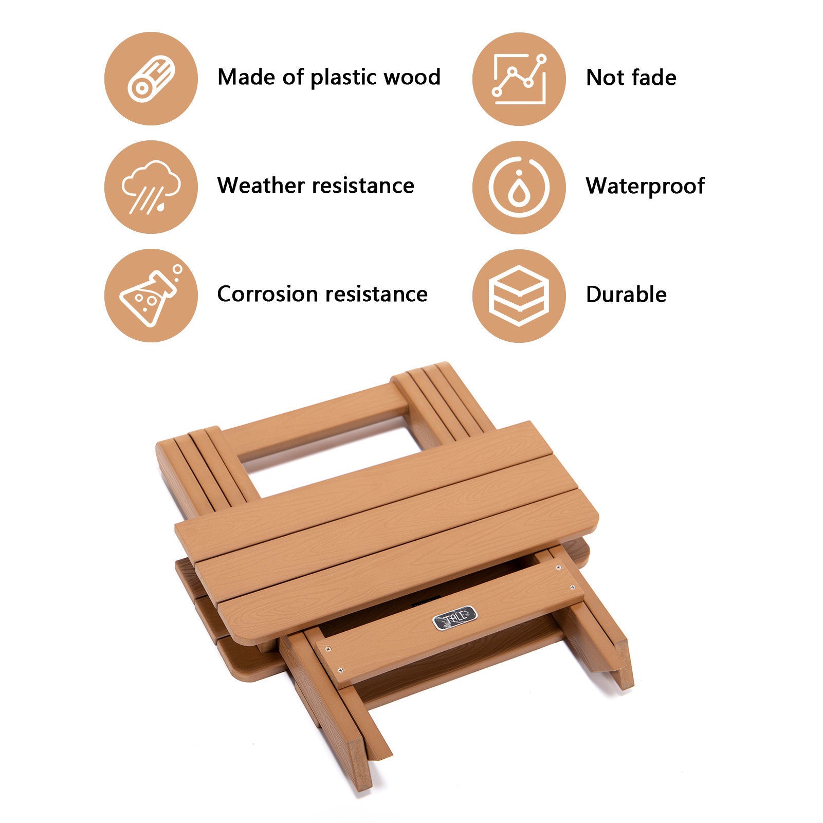 Tale Adirondack Portable Folding Side Table