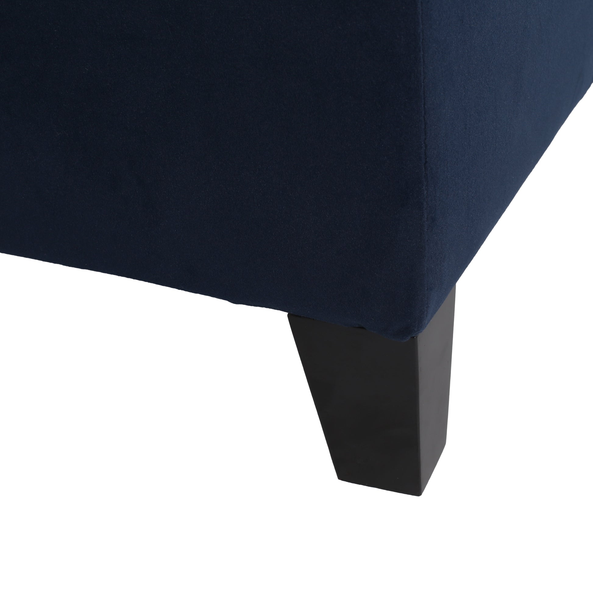 Glouster Storage Ottoman V2 Dark Blue Altay Velvet