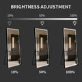 Led Mirror Full Length Mirror With Lights Wide Standing Tall Full Size Mirror For Bedroom Giant Full Body Mirror Large Floor Mirror With Lights Stand Up Dressing Big Lighted Mirror Black Aluminium