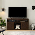 Farmhouse Barn Door Tv Media Stand Modern Entertainment Console For Tv Up To 65