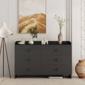 Chest Of Drawers Black Dresser6 Drawer Chest With