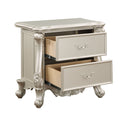 Bently Nightstand, Champagne Finsih Bd02290 Champagne Fabric