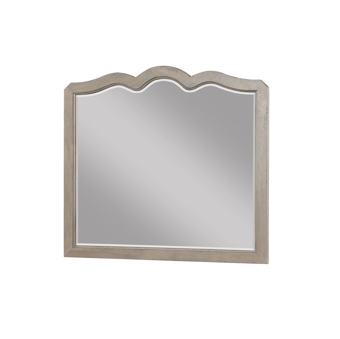 Laurel Grove Scallop Shaped Mirror, No