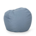 Chisal 3 Foot Bean Bag, Teal Teal Fabric
