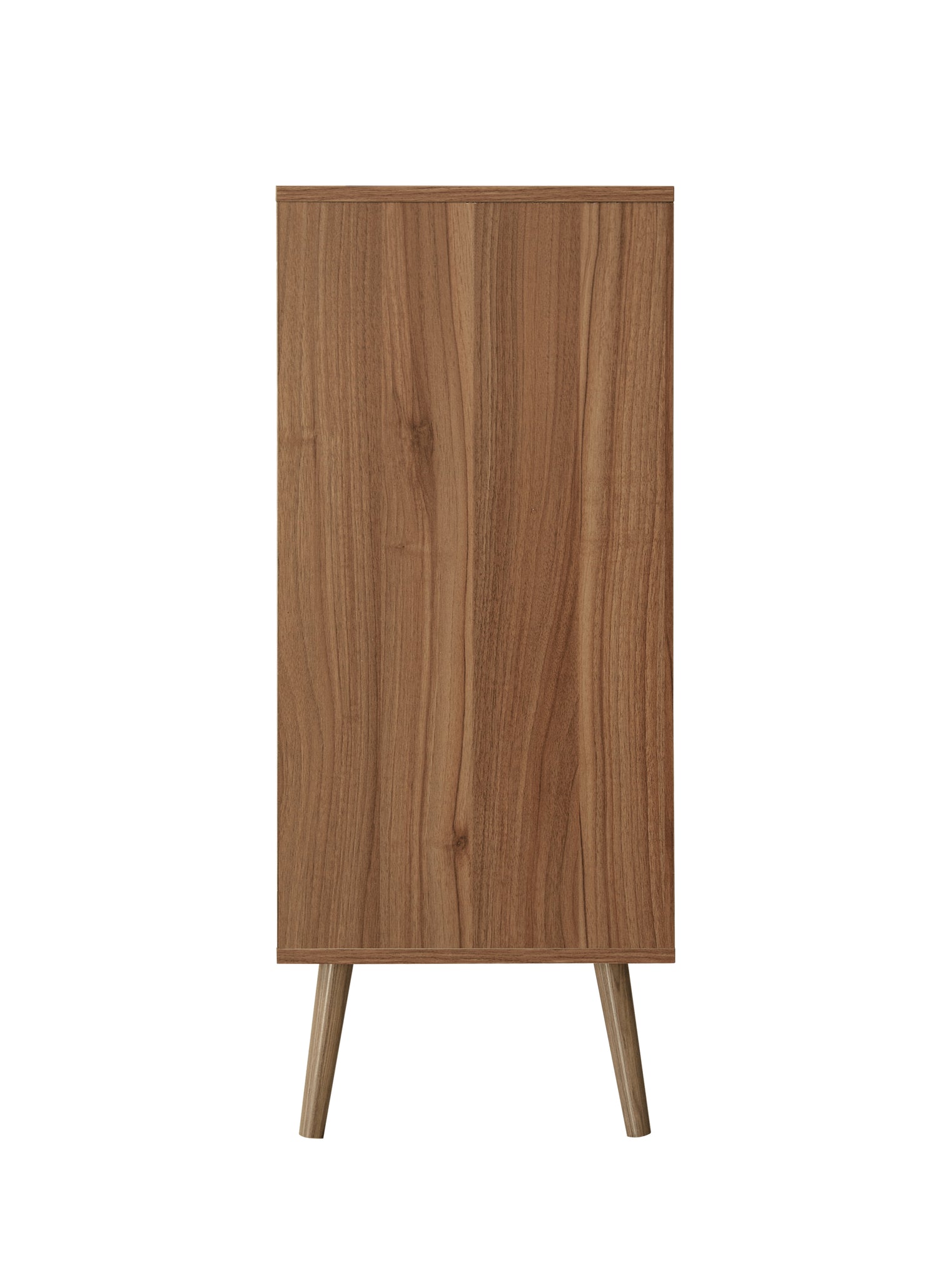 5 Drawer Cabinet, Accent Storage Cabinet, Suitable for walnut-mdf