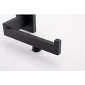 4 Piece Bathroom Hardware Set matte black-stainless steel