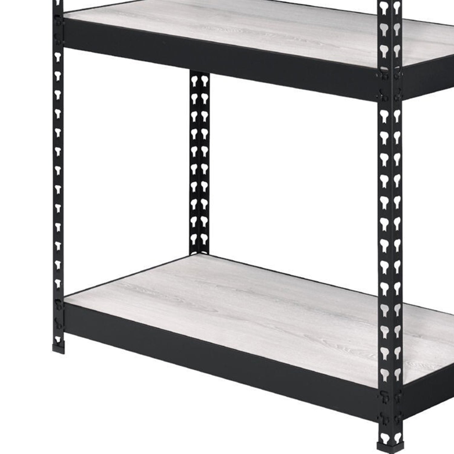 4 Tier Bookshelf with Mdf Adjustable Shelves,