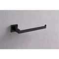 4 Piece Bathroom Hardware Set matte black-stainless steel