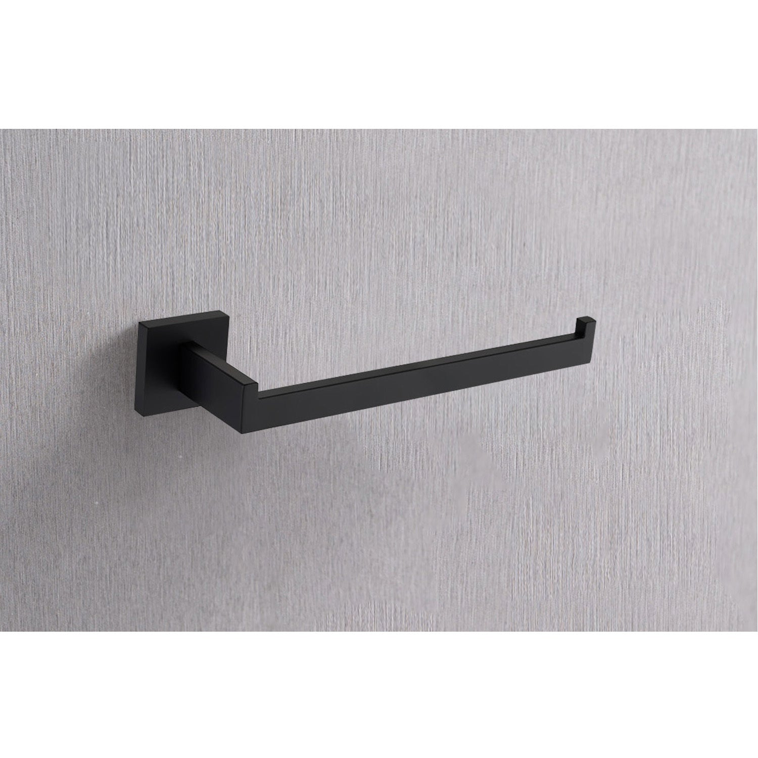 4 Piece Bathroom Hardware Set Matte Black Stainless Steel