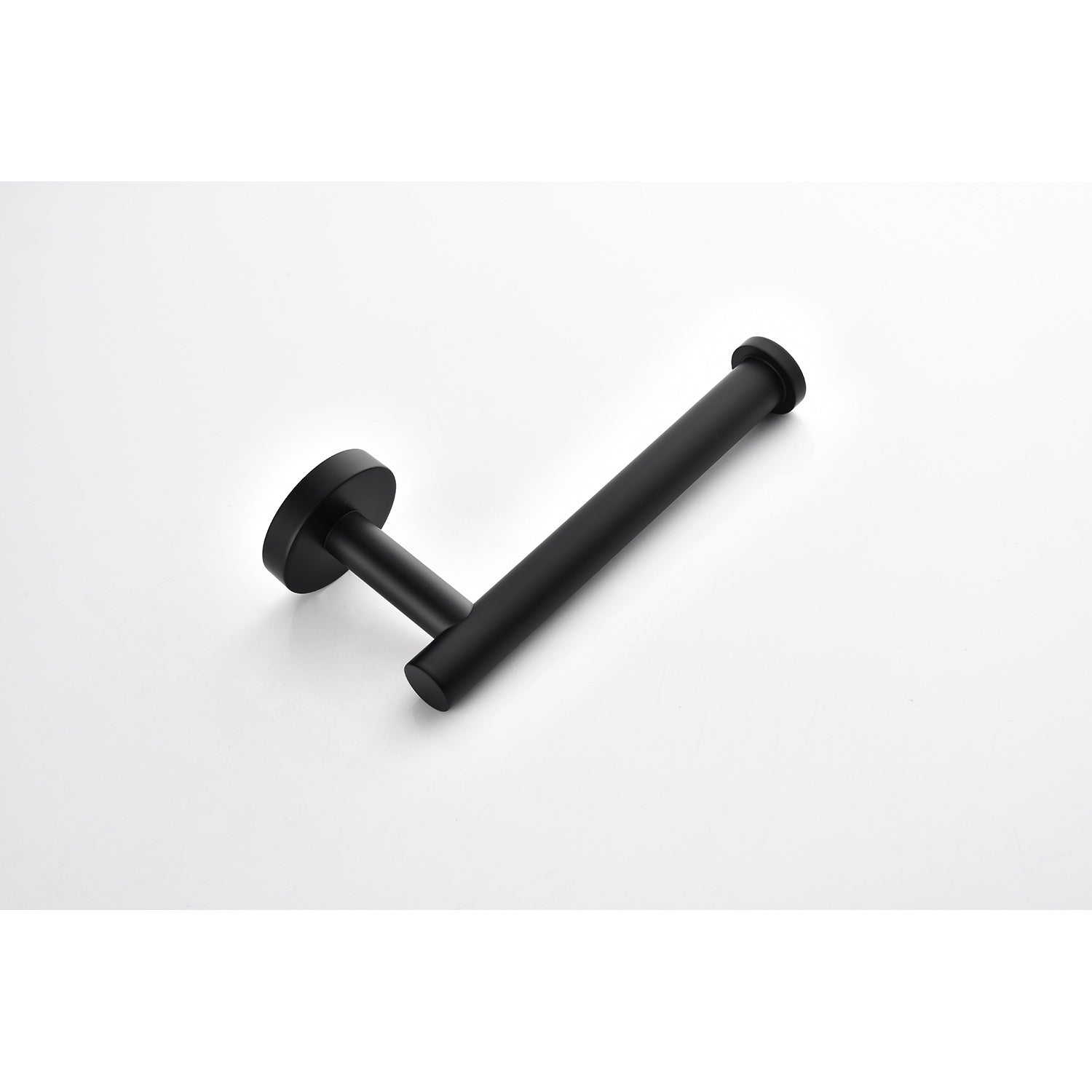 3 Piece Bathroom Hardware Set matte black-stainless steel