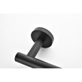 3 Piece Bathroom Hardware Set matte black-stainless steel