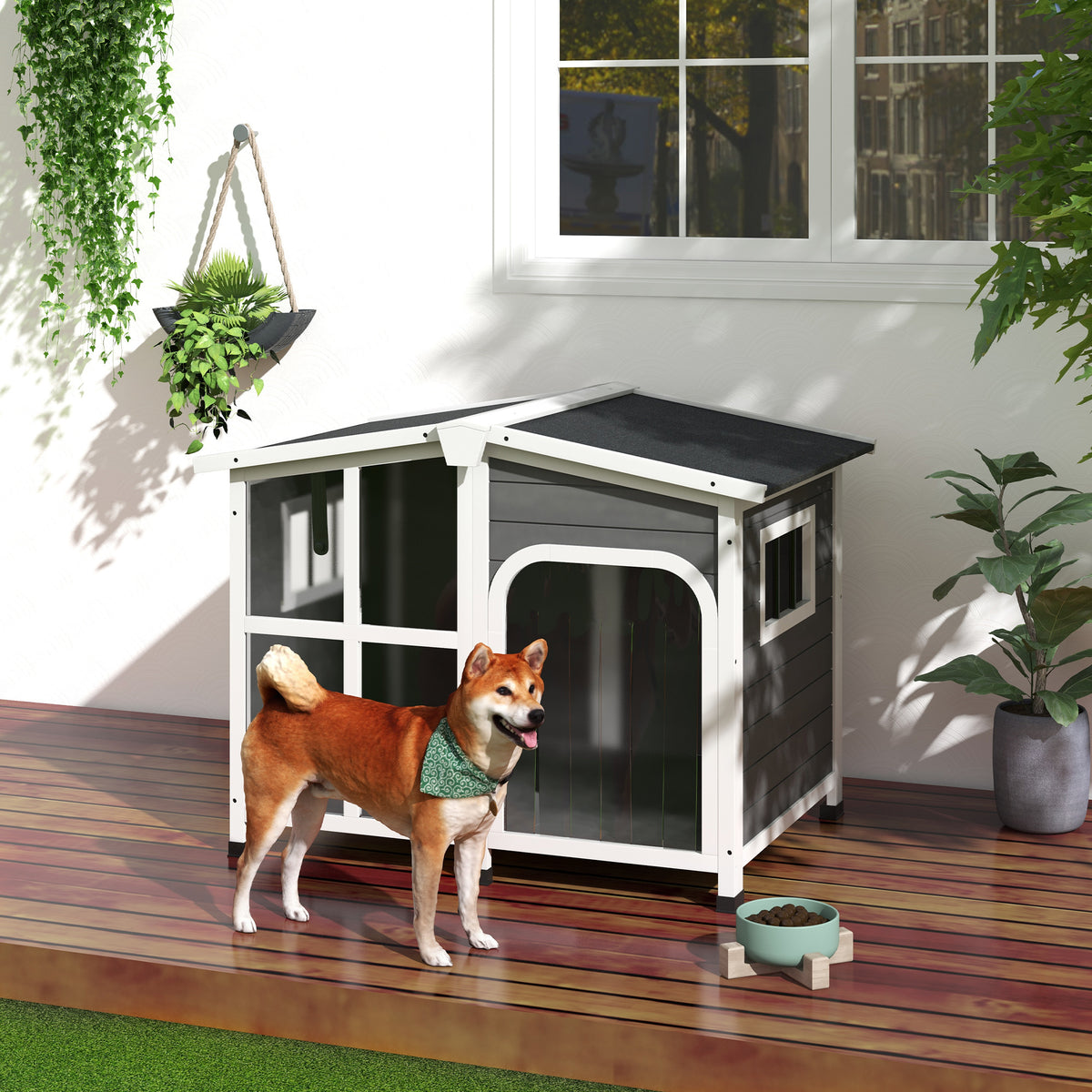 Dog House With Dormer Windows