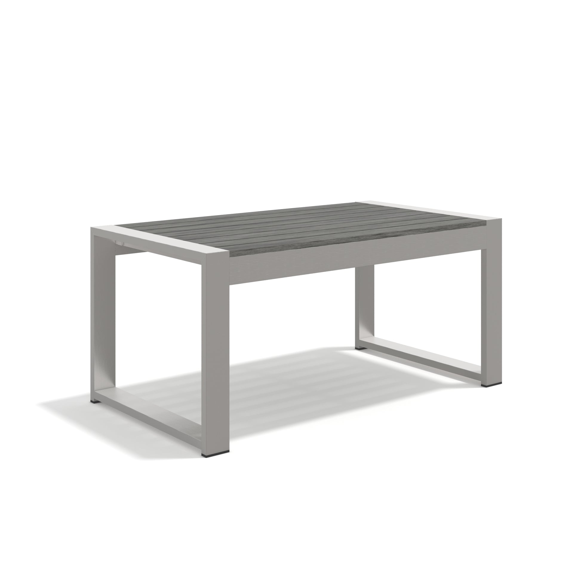 Aluminum And Rattan Modern 4 Piece Sofa Seating Group For Patio Garden Outdoor Yes Complete Patio Set Gray Silver Mildew Resistant Frame Fade Resistant Cushion Garden & Outdoor Modern Complete Patio Sets Aluminium Aluminium