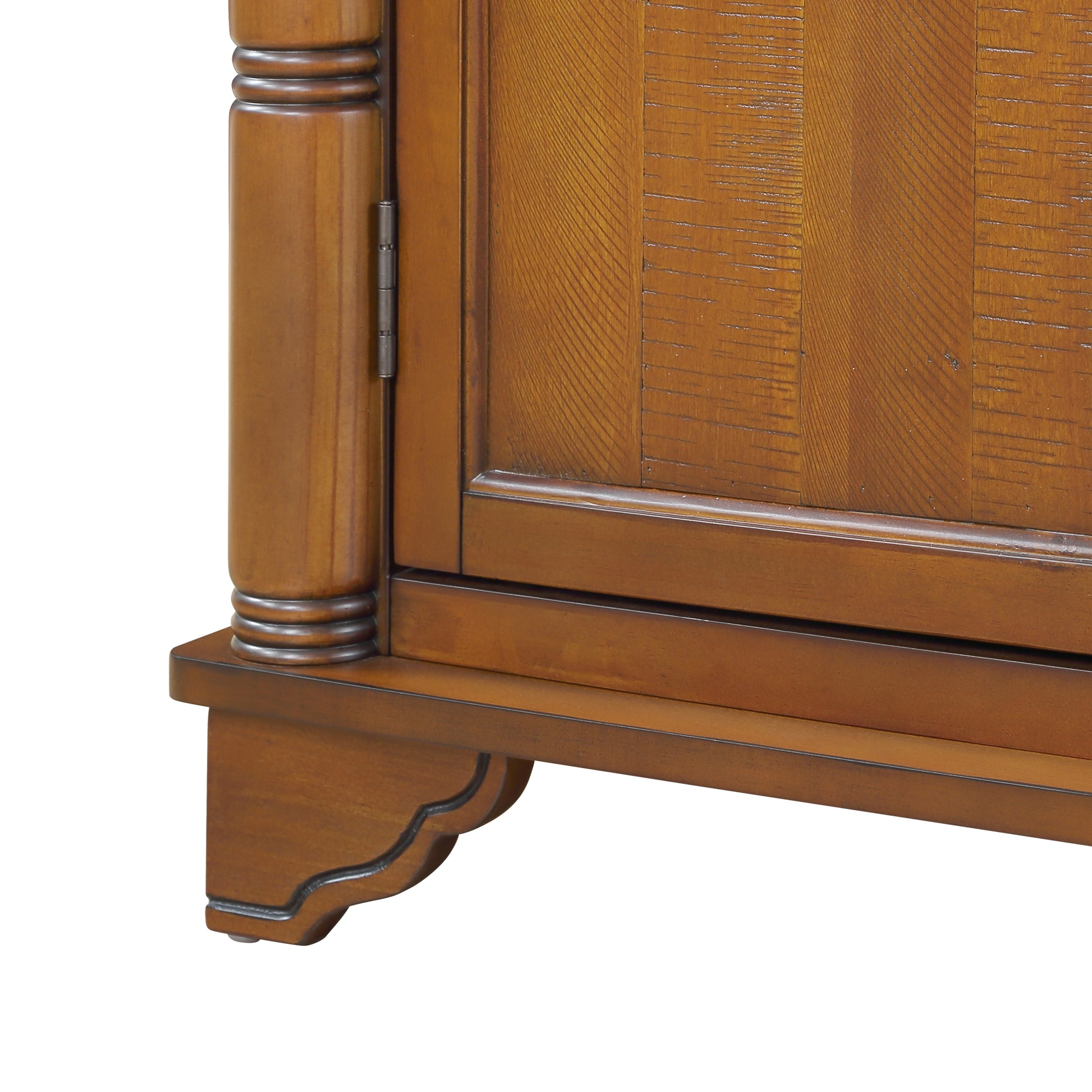 40" Console Table With Storage Shelf, Retro Entryway Table With Adjustable Storage Shelf, Sofa Couch Table For Hallway, Entry Way, Living Room, Foyer, Natural Walnut Natural Pine