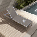 Modern design All aluminum outdoor coffee table