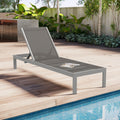 Modern design All aluminum outdoor coffee table