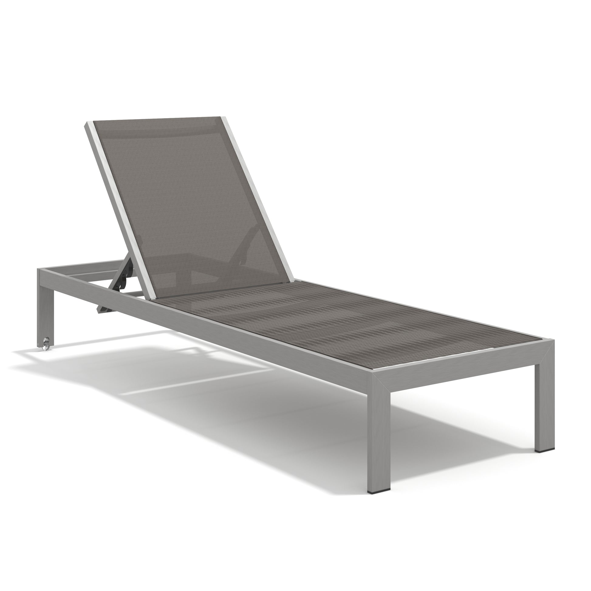 Modern design All aluminum outdoor coffee table