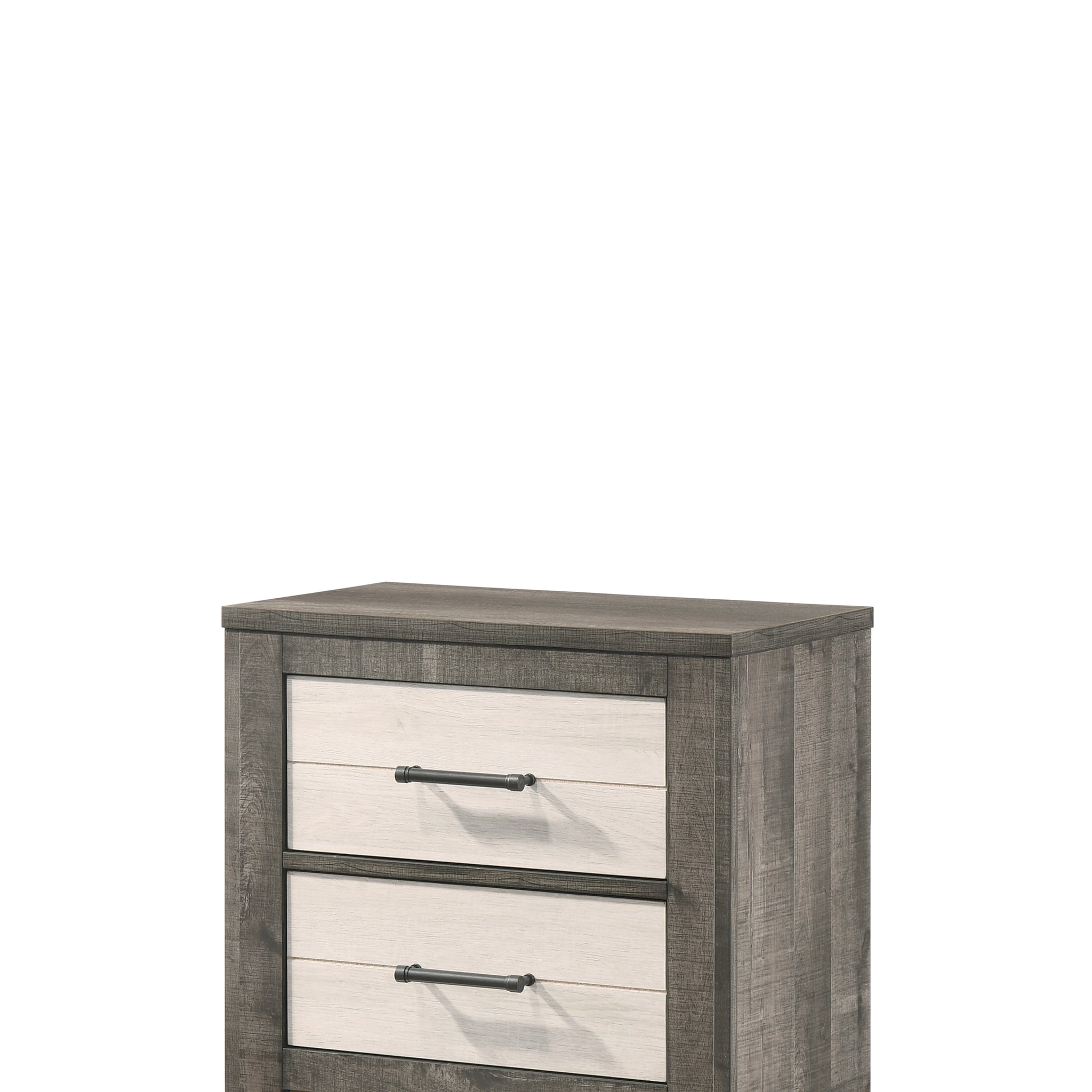 Rhett Nightstand White White Wood